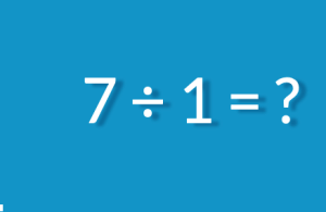 Arithmetic quiz – division