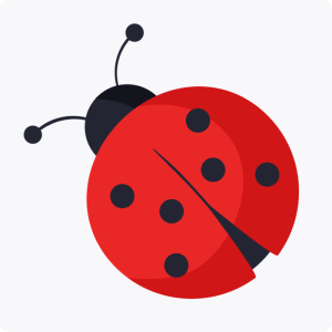 Order by length – ladybugs tall to short